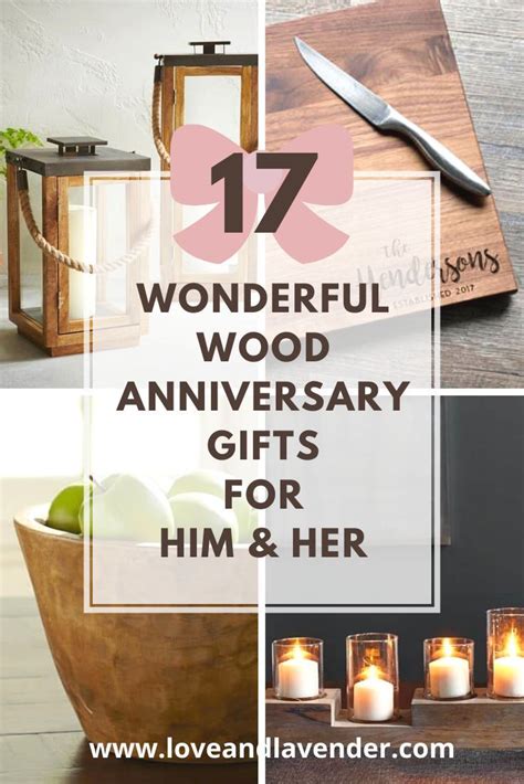 best wooden anniversary gifts